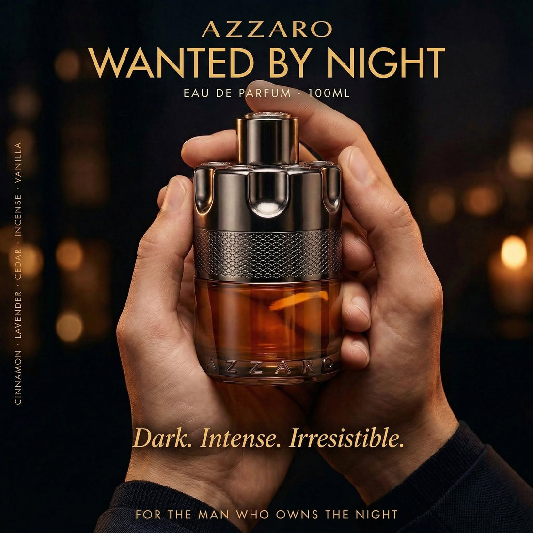 Azzaro The Most Wanted Parfum — Spicy Fougère for Men 100 ml