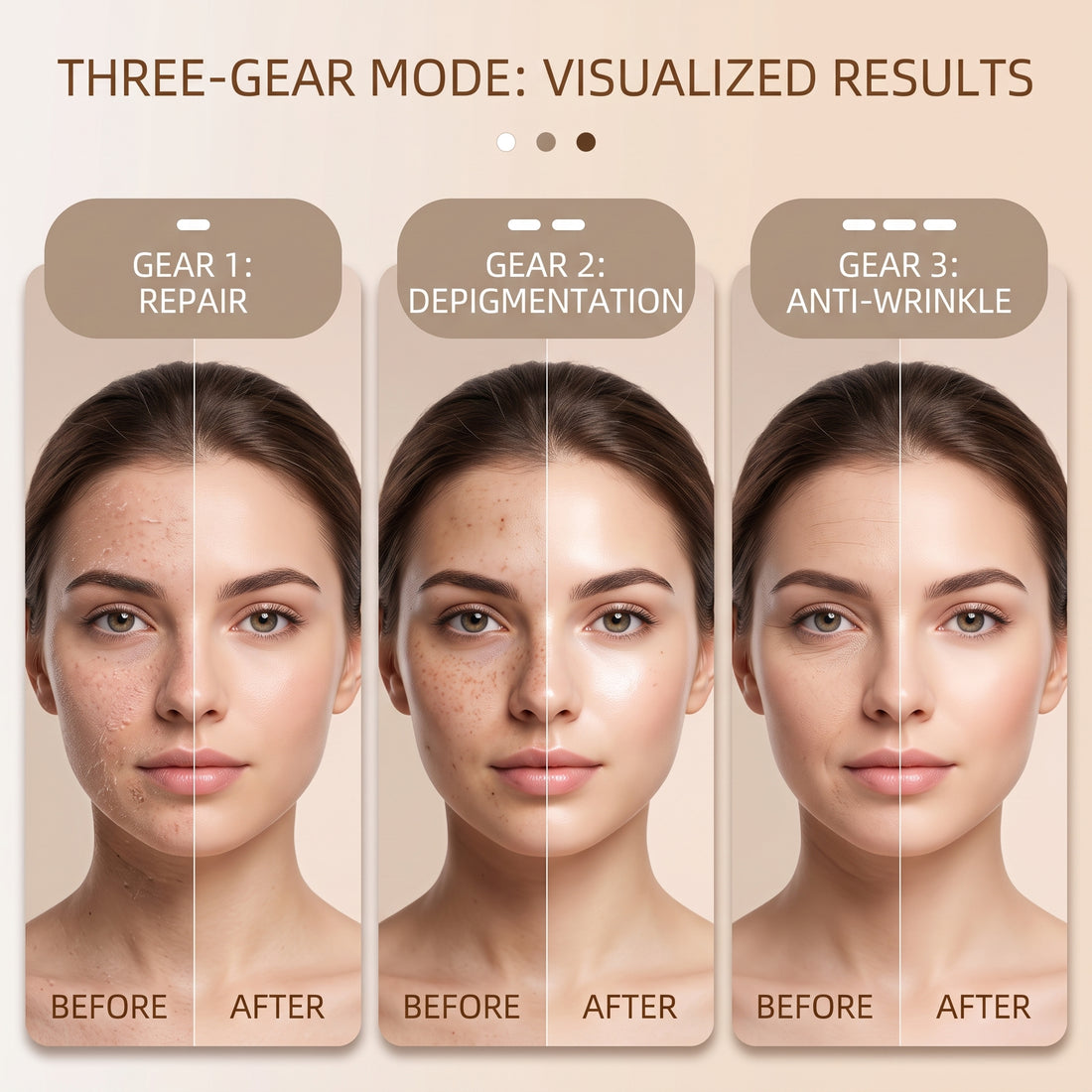 LED Face Mask – 4-in-1 Photon Light Therapy | Anti-Aging & Skin Repair