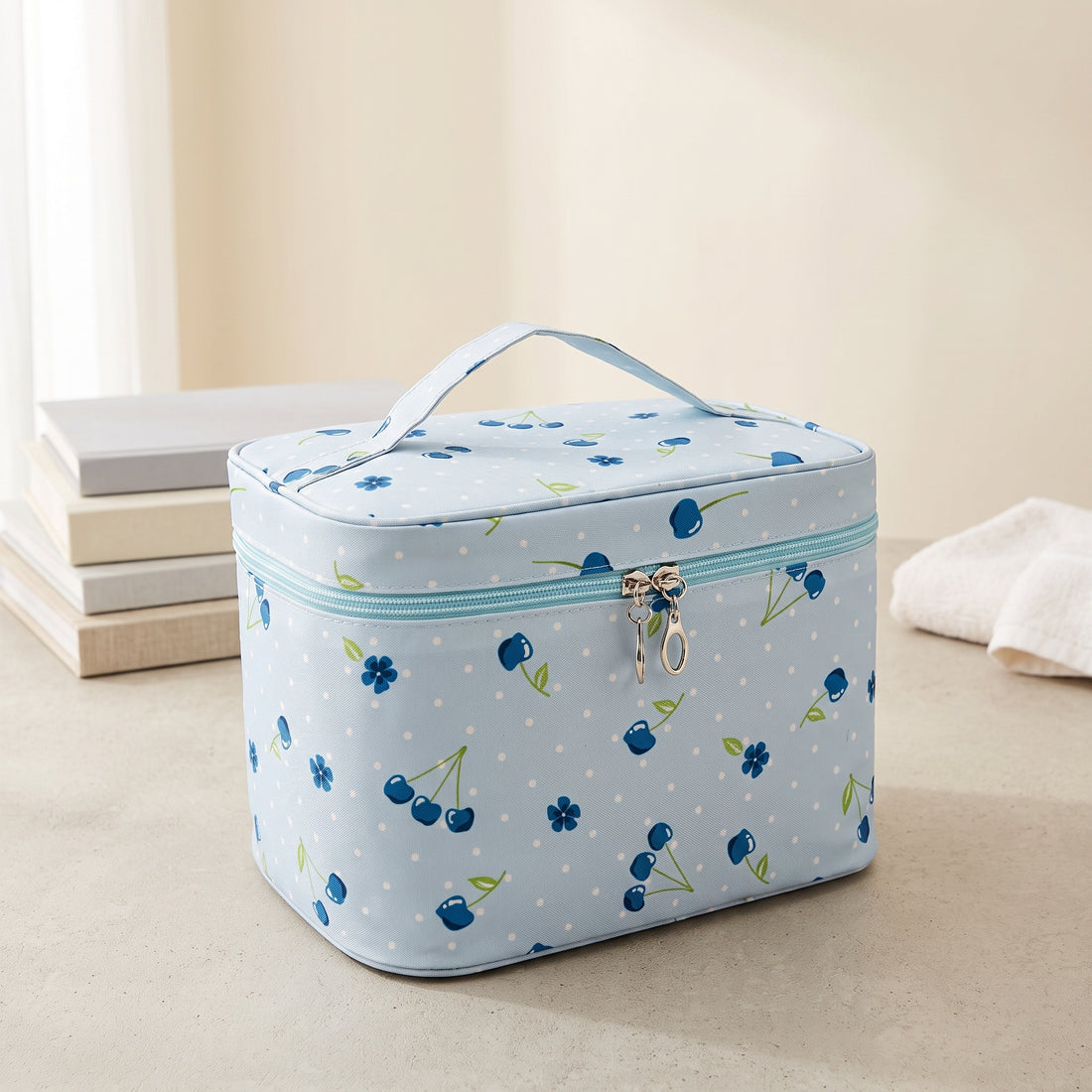 Korean Style Cosmetic Bag – Large Waterproof Travel Makeup Case