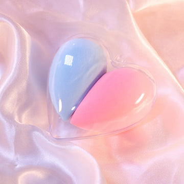 Makeup Sponge Duo – Beauty Blender in Transparent Case