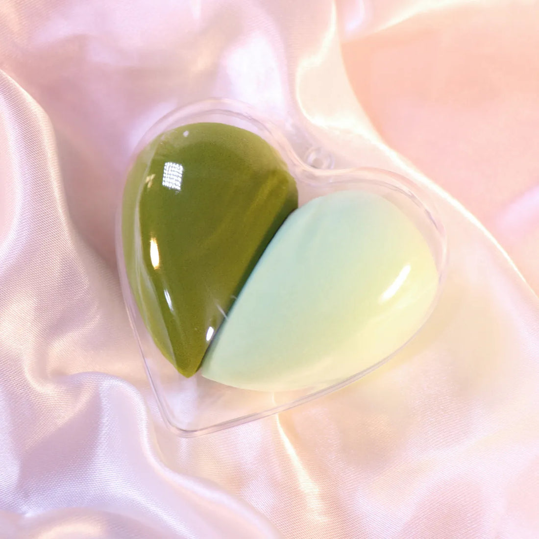 Makeup Sponge Duo – Beauty Blender in Transparent Case