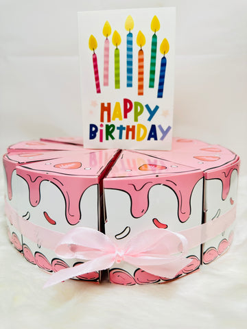 Custom Kids Birthday Cake Surprise Box – Personalized Gift