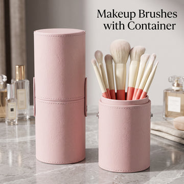 12-Piece Makeup Brush Set with Travel Case
