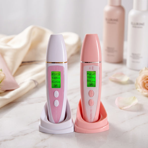 3-in-1 Skin Detector Pen – Moisture, Oil & Elasticity Tester